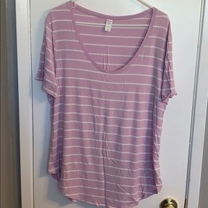 NWT Old Navy Luxe Curved Hem Shirt